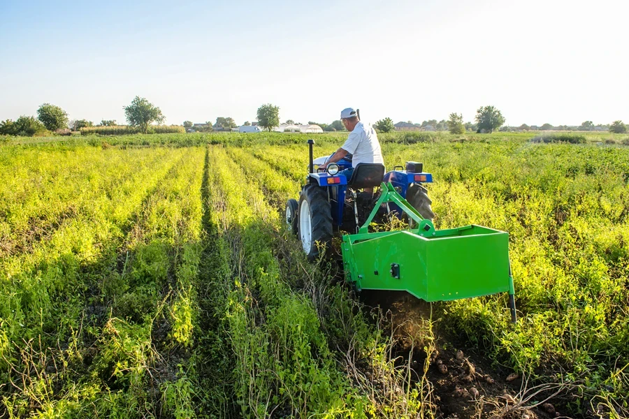 espalhador de fertilizante agrícola