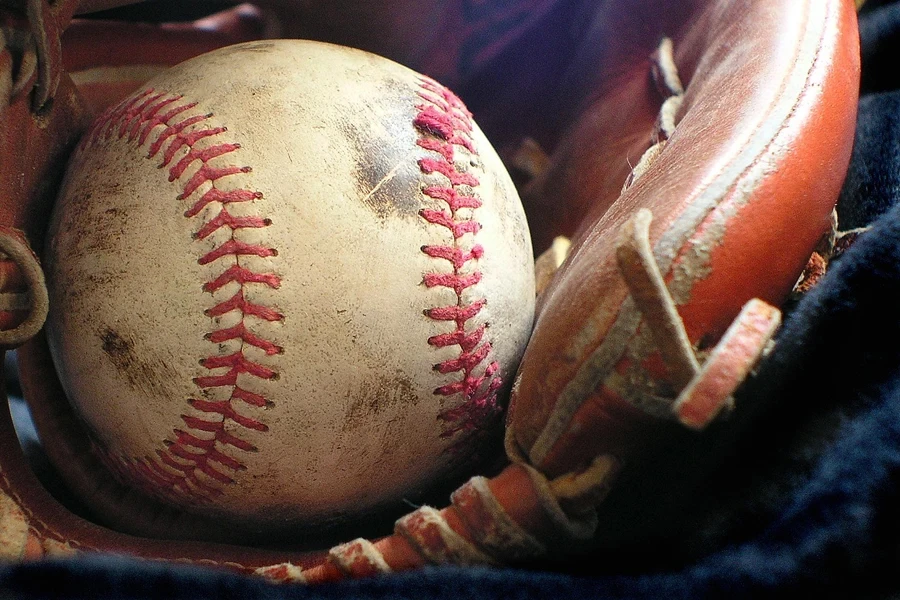 softball, glove, sport