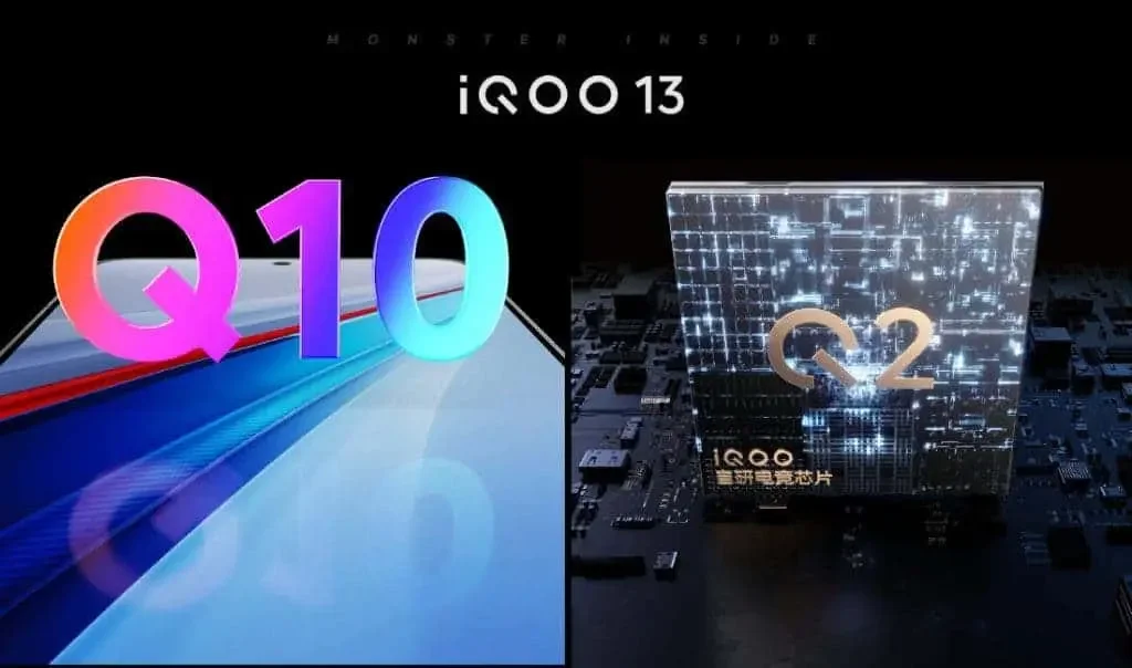 iQOO BOE Q10ディスプレイ Q2チップ