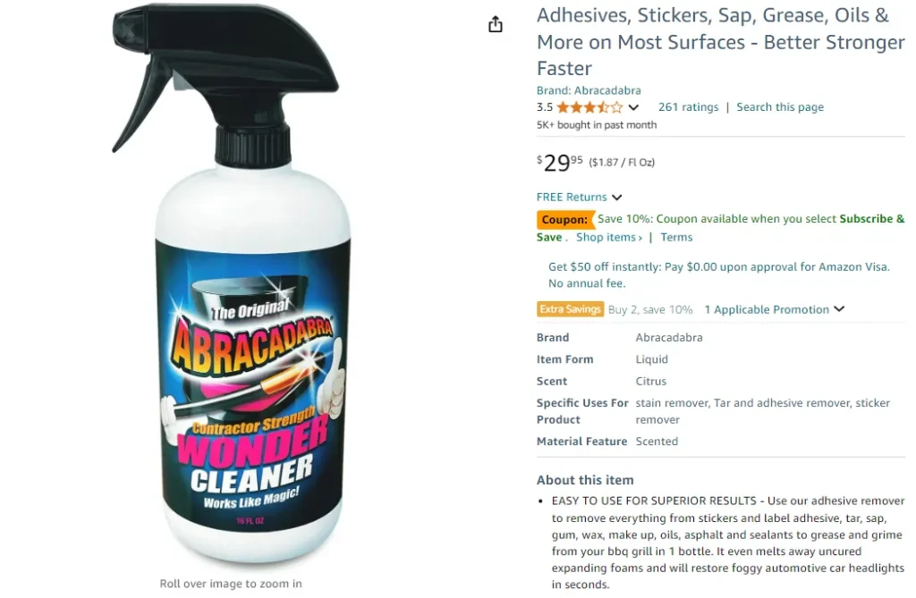 Abracadabra® Wonder Cleaner