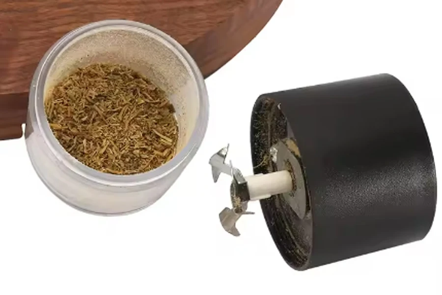 Grinder elettrico per erbe Erliao USB ricaricabile