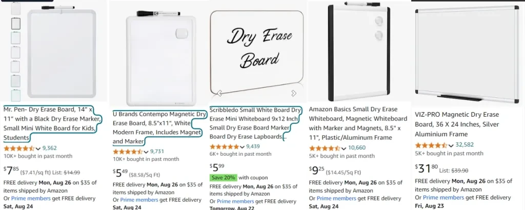 top-selling Whiteboards