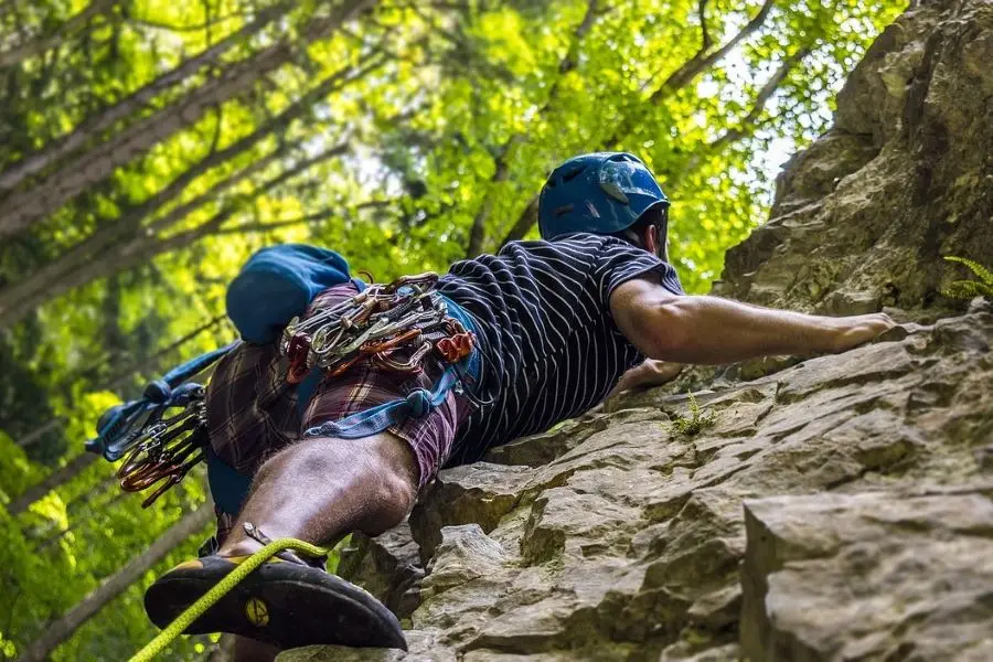 登山、男、冒険