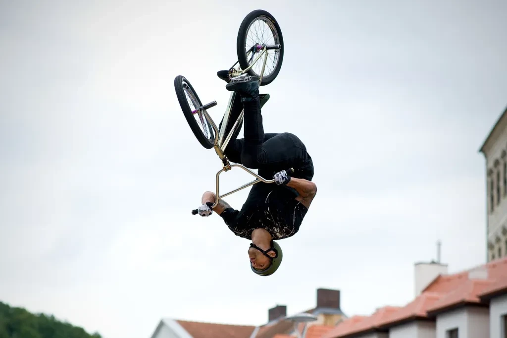 bmx، حرة، دراجة