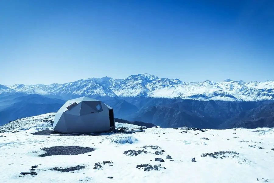 Rifugio sul Cerro Provincia, Cile