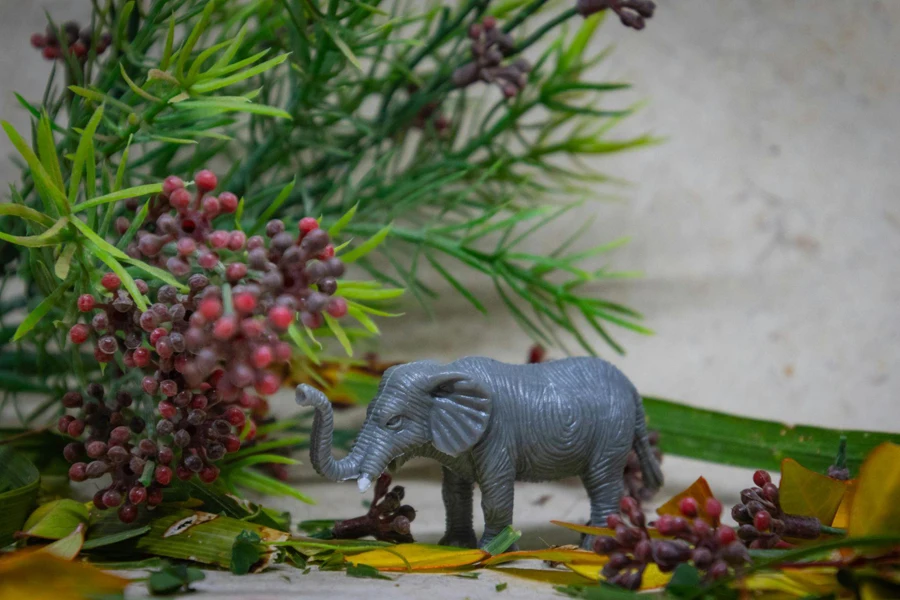 Estatuilla de elefante