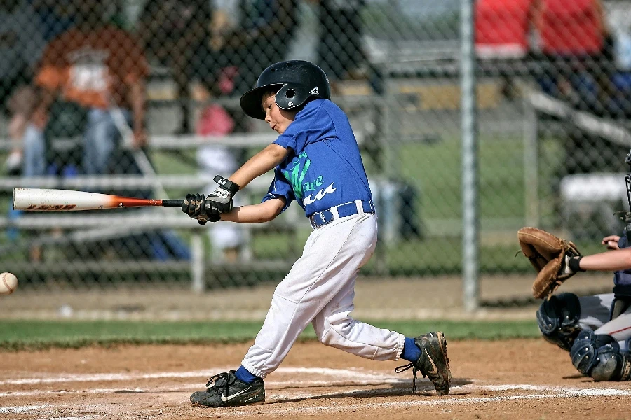 Little League baseball player