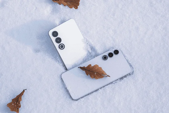 Meizu 22 in snow