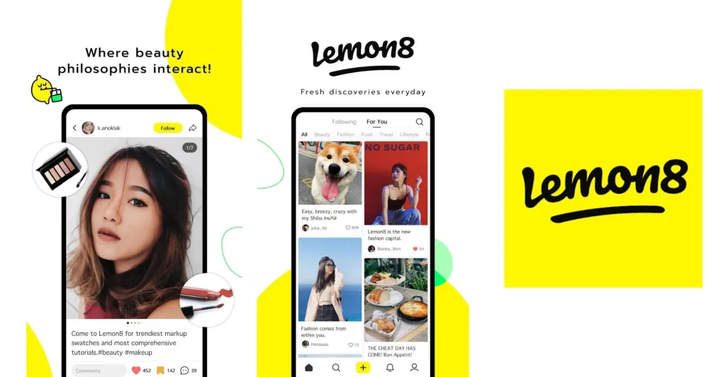 Lemon8 app interface.