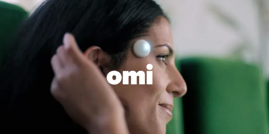 Omi promotional video screenshot.