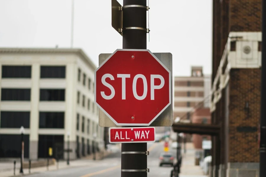 Señal de stop.