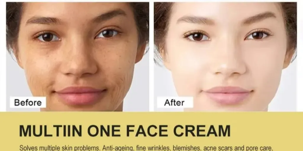 фото до и после использования крема для лица Snail Face Cream