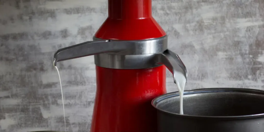 Entrahmung der Milch, Trennung vom Fett