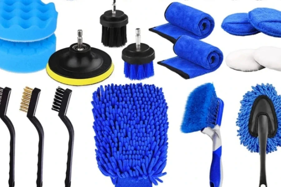 26Pcs Car Detailing Brush Set