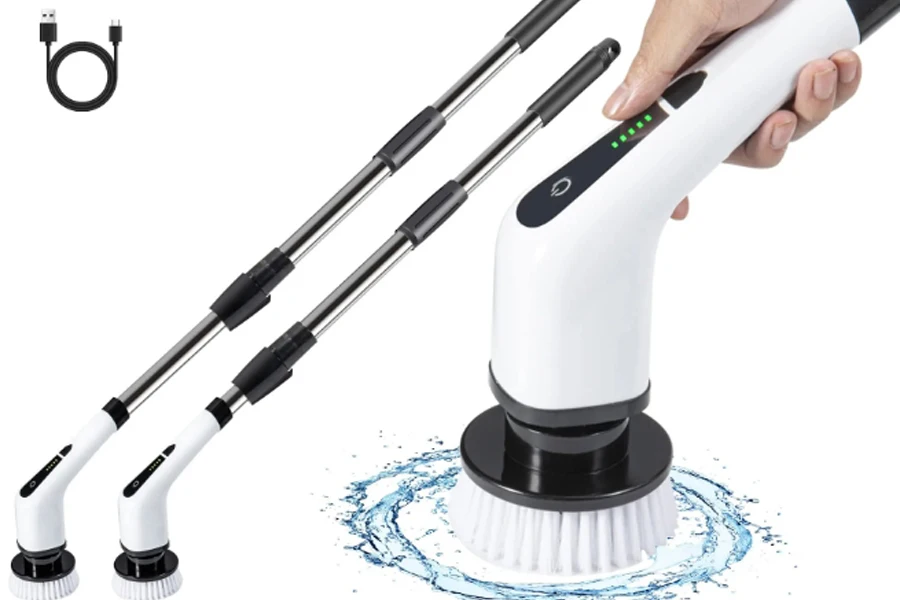 7-in-1 Electric Spin Scrubber Cleaning Brush