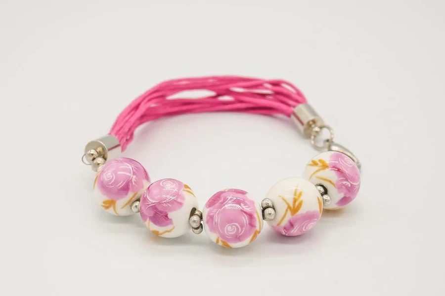 A ceramic bracelet produc