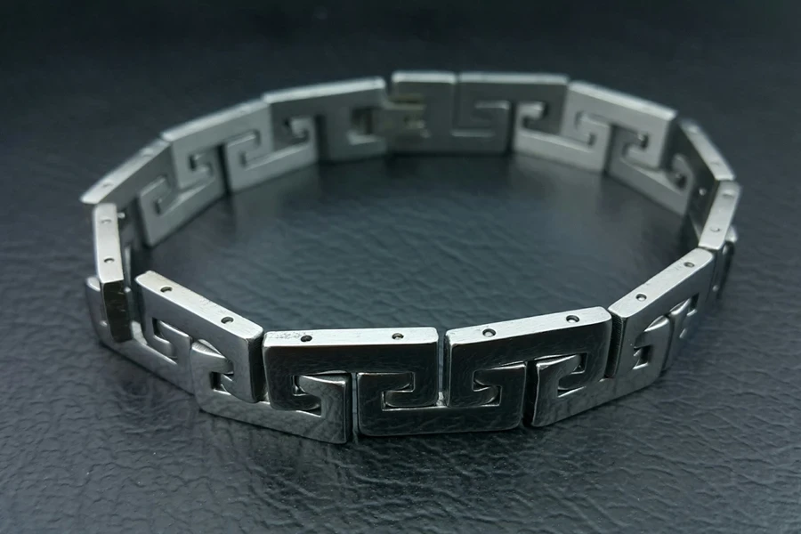 A tungsten carbide bracelet product