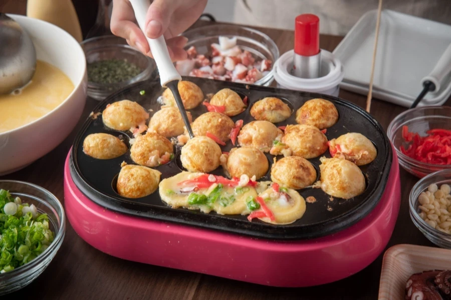 Ev Tarzı Takoyaki Pişirme