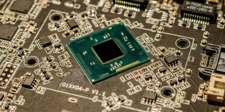 Green and Black Circuit Board