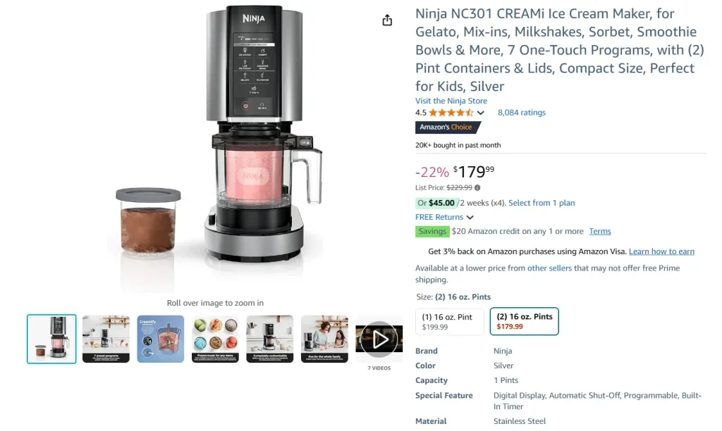 Ice Cream Maker