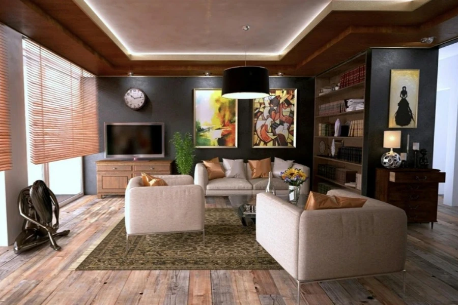 Interior of a well-designed living room