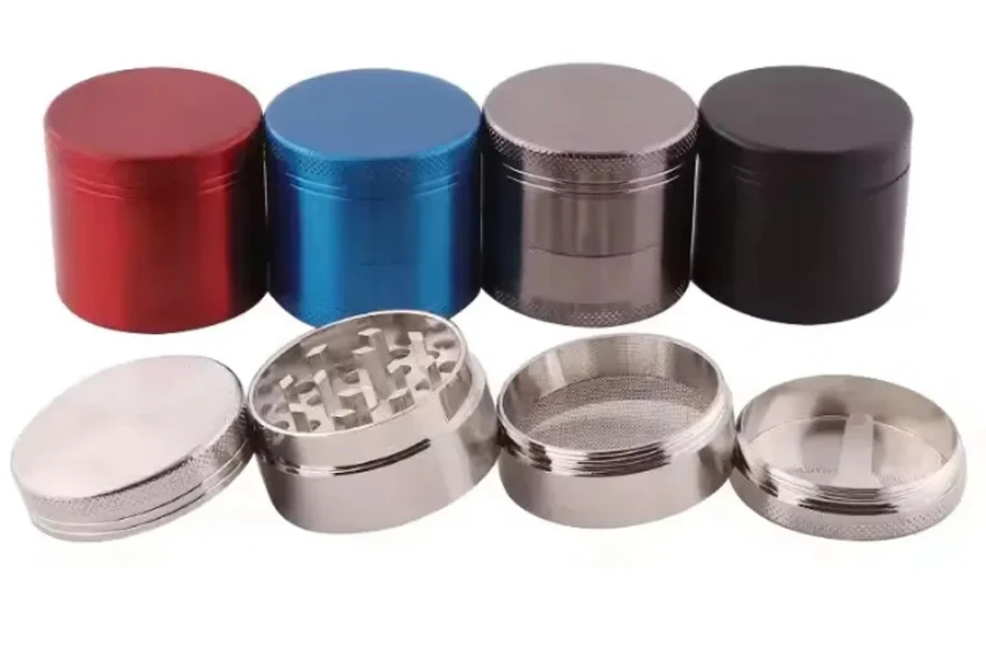 Metal Zinc Alloy Herb Grinder