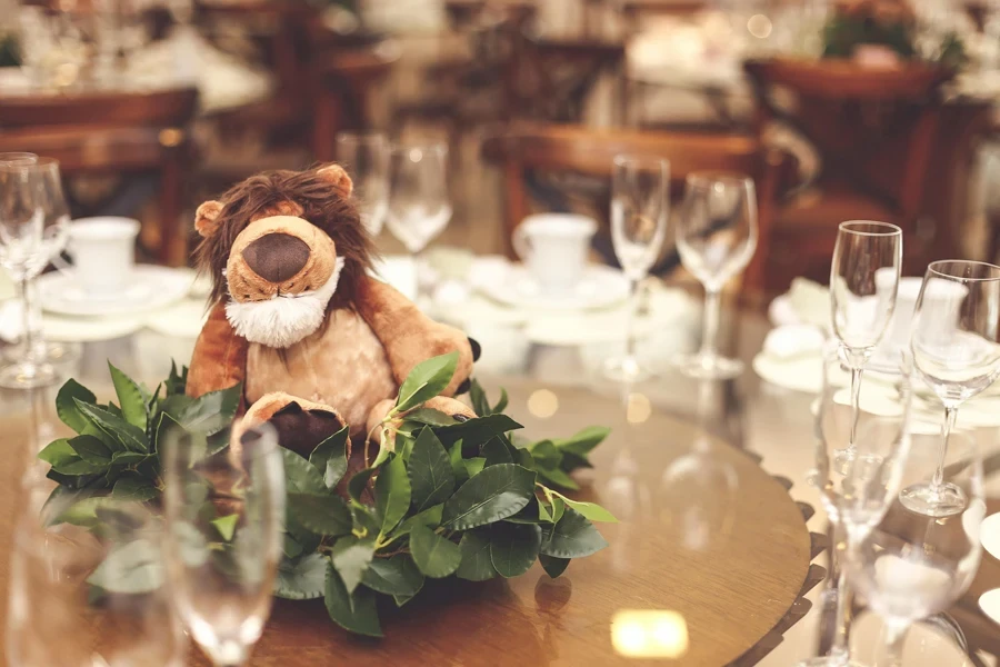 Stuffed Animal Tabletop Decor