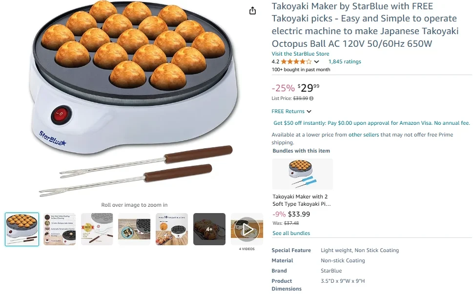 Takoyaki Maker von StarBlue