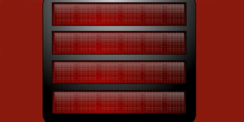 un appareil de chauffage régulé par coefficient de température positif