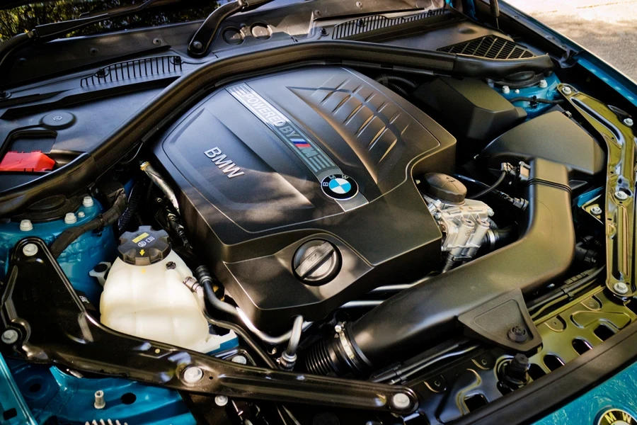 image of a BMW engine