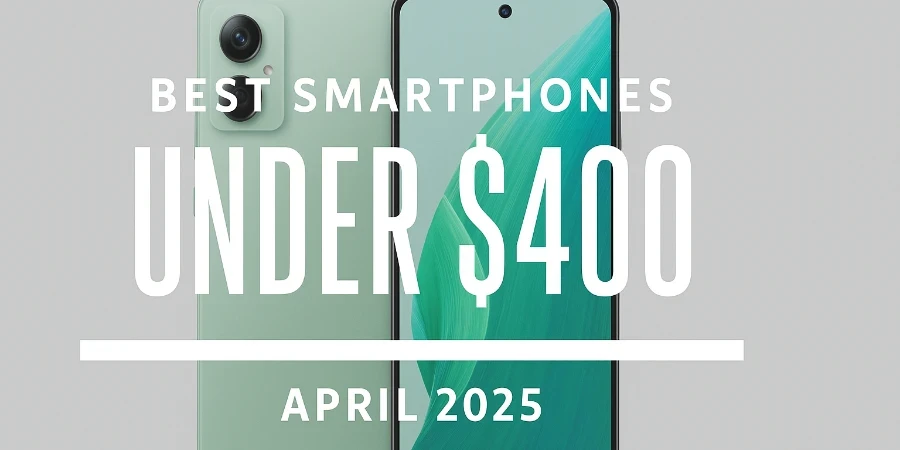 สมาร์ทโฟนที่ดีที่สุดราคาต่ำกว่า 400 ดอลลาร์ – เมษายน 2025