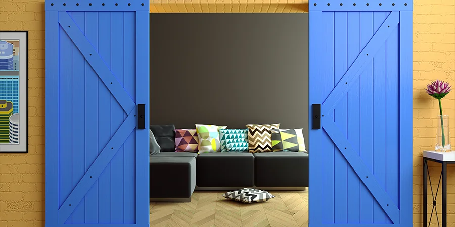 7 estilos elegantes de portas de celeiro deslizantes para design de  interiores