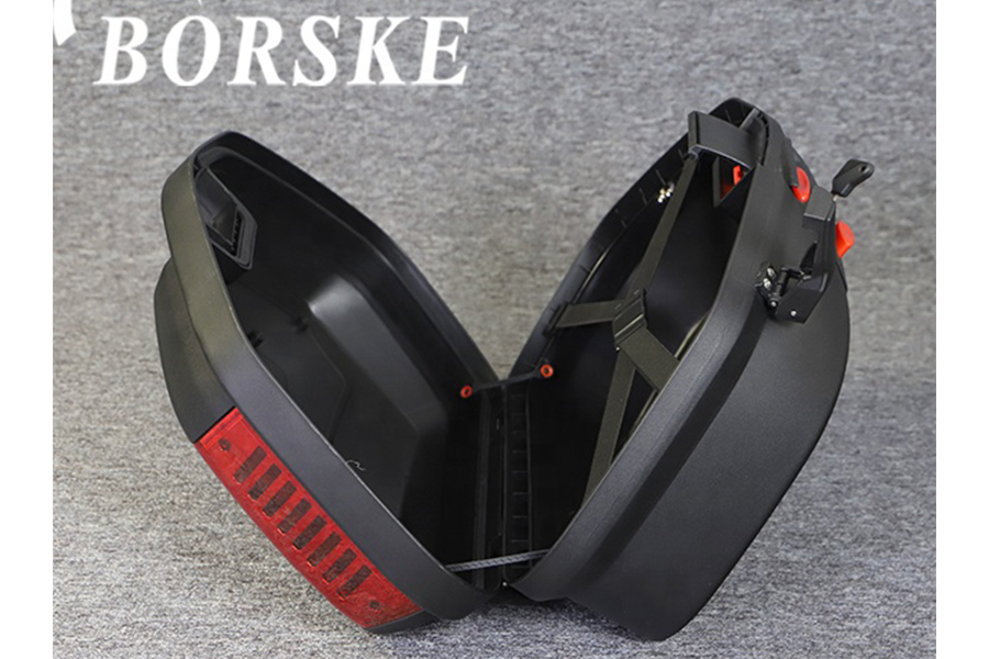 coffre latéral de vélo