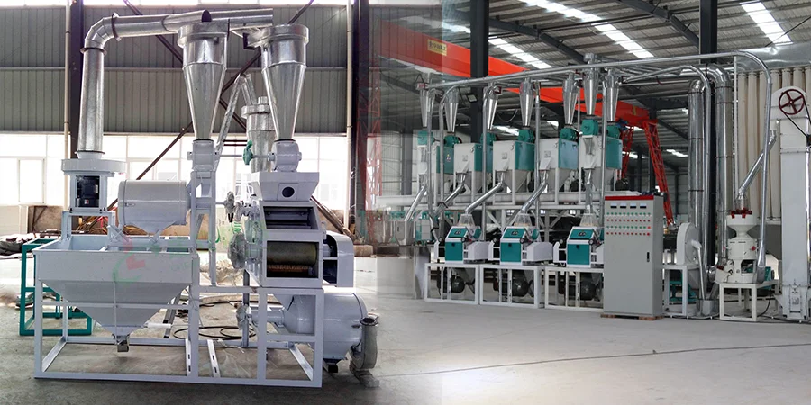 Moulin à farine électrique industriel à petite échelle, Machine de  traitement de la farine, de maïs et de blé - AliExpress