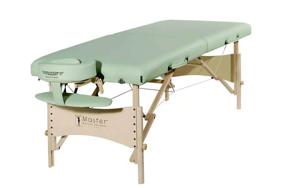 Cama de masaje portátil con soporte facial y otras especificaciones