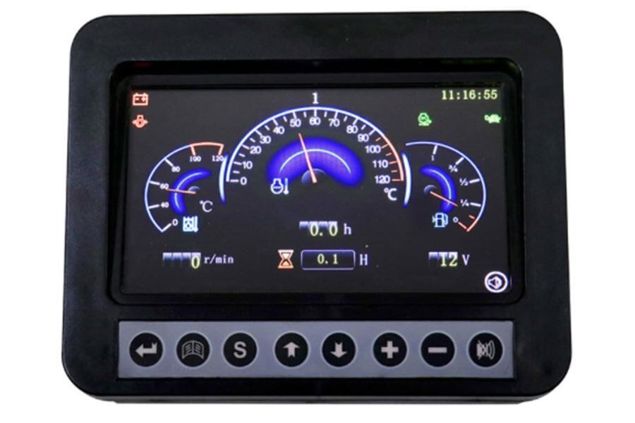 Расширенный цифровой дисплей экскаватора