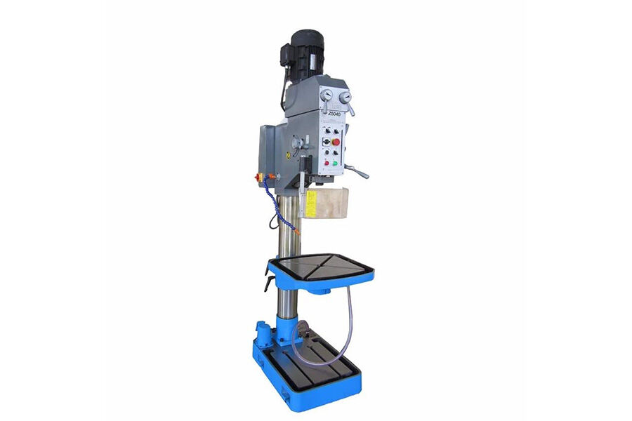 Drilling Machine On A White Background