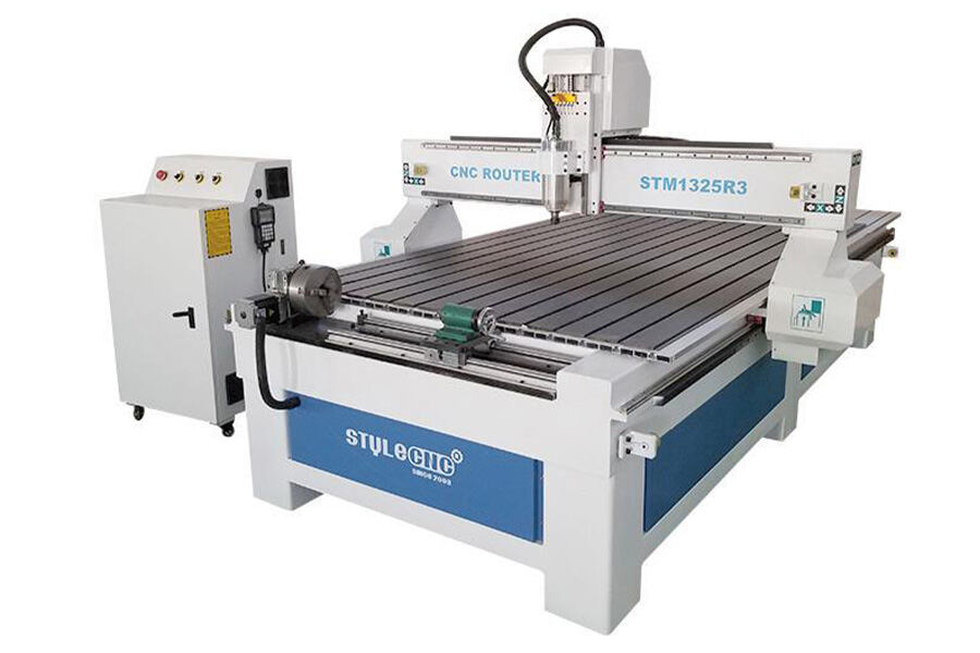 A 4th-axis CNC router