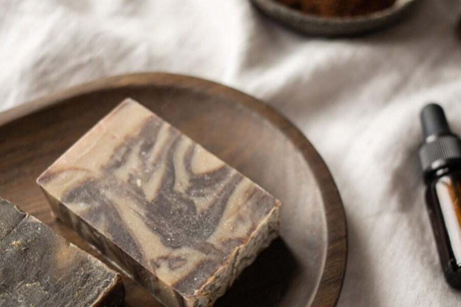 Набор кусочков органического мыла