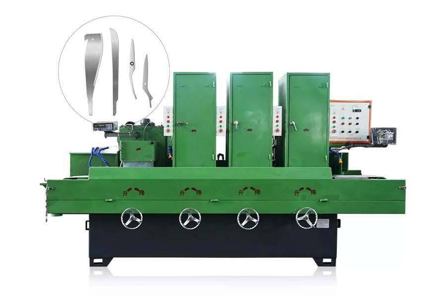 Abrasive belt grinding machine
