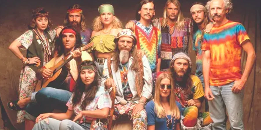 Hippy style of the 60s and 70s