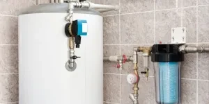 A house boiler in a room