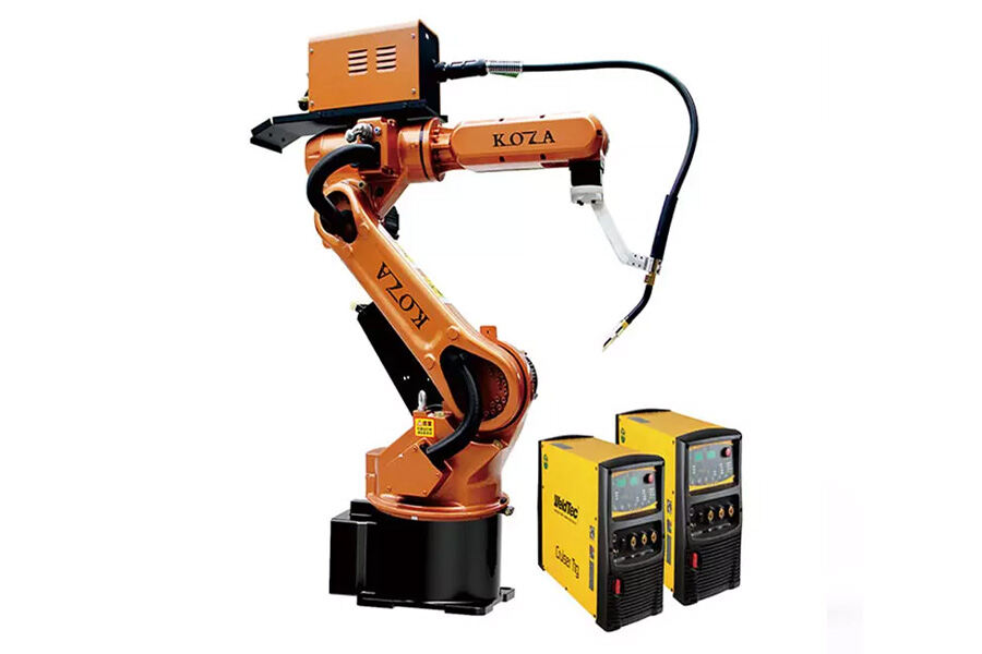 Automatic welding robot arm
