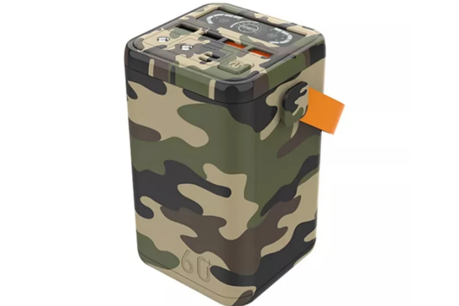 A camouflage high-capacity power bank