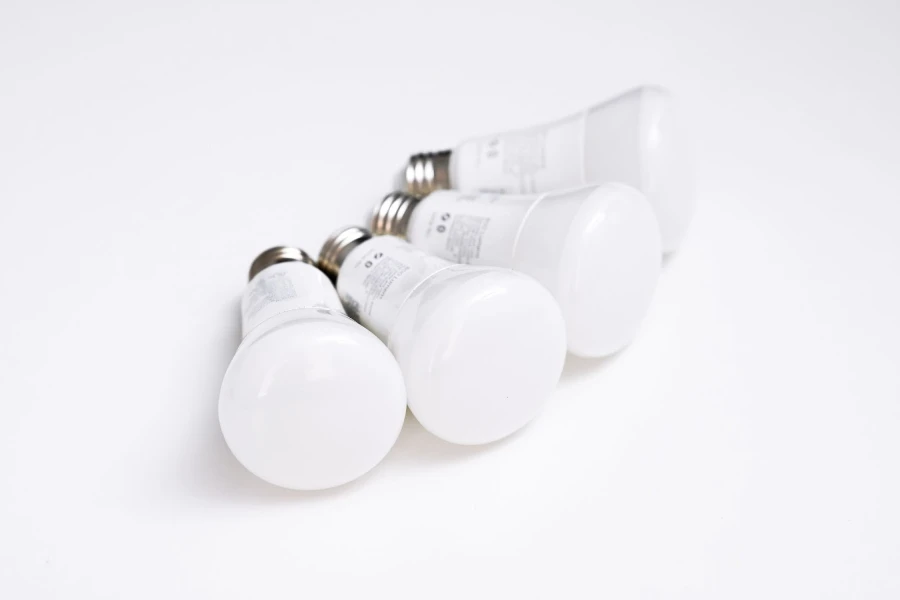 A collection of LED light bulbs