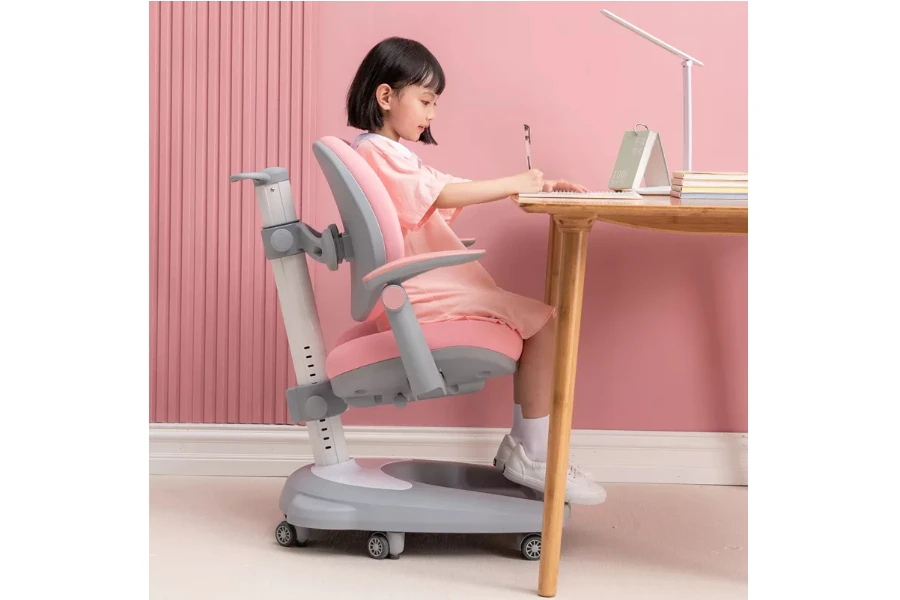 Ayarlanabilir akıllı ergonomik çocuk çalışma koltuğu