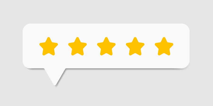 Five star rating vector