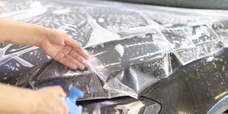 A transparent film and car paint protection