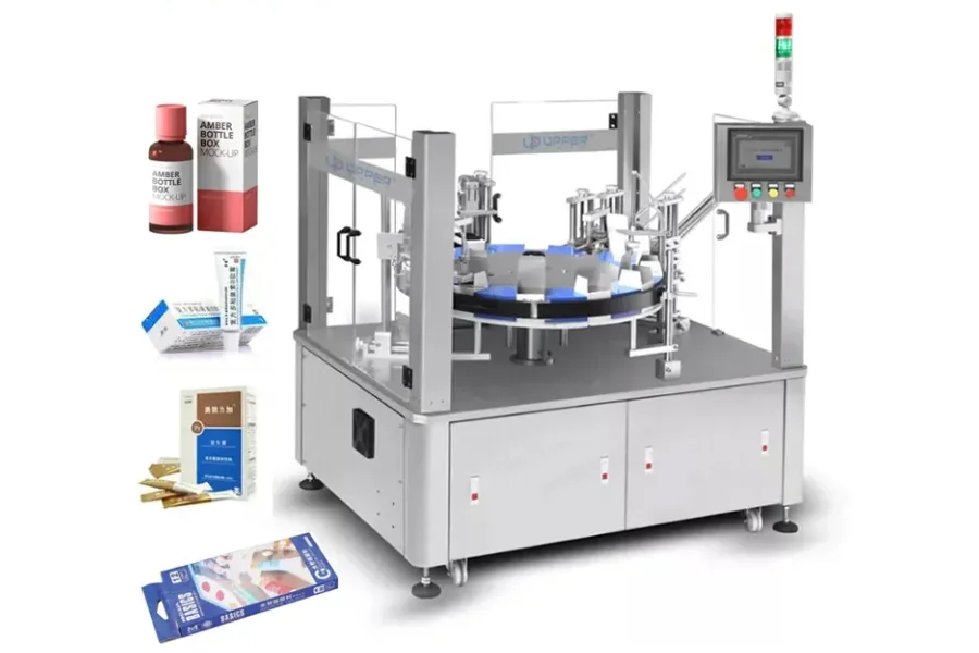 Automatic dishwasher detergent powder macaroni tablets vertical cartoning machine