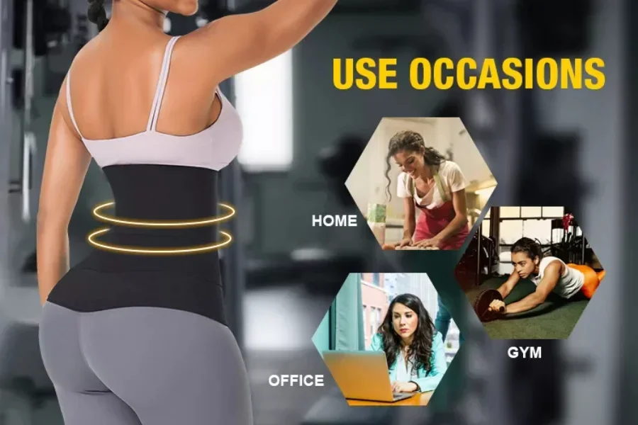 Use occasions for custom logo waist wrap band